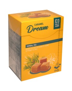 Чайный напиток Caramel dream в пирамидках 2 г х 20 шт Dolce albero