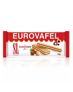 Вафли Takovo Eurovafel с начинкой еврокрем 180 г Swisslion