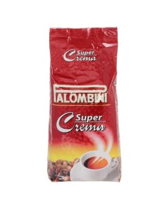 Кофе в зернах super crema 1000 г Palombini