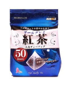 Чай чёрный с бергамотом эванс эрл грей в фильтрующих пакетах 50 шт х 2 гр Kunitaro