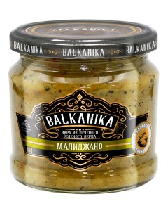 Икра из печеного зеленого перца малиджано 360г Balkanika