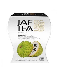 Чай Exotic Fruit черный листовой с саусепом 100 г Jaf tea