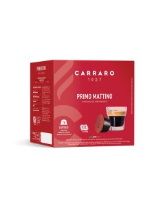 Кофе в капсулах системы Dolce Gusto PRIMO MATTINO 16 шт Carraro