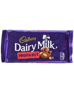 Шоколад Dairy Milk молочный с изюмом и орехами 200 г Cadbury