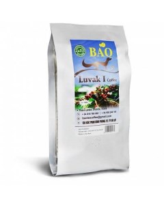 Кофе в зернах Лювак 500 г Thuy duong