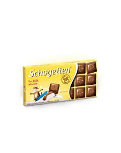 Шоколад Trilogia Kids Chocolate Детский 100 грамм Упаковка 15 шт Schogetten