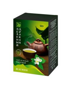 Чай зеленый с жасмином листовой 100 г Зеленый дракон