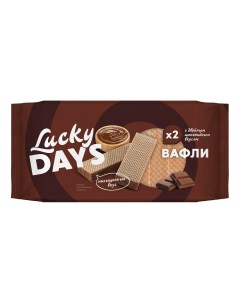 Вафли со вкусом шоколада 200 г Lucky days