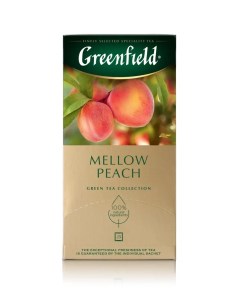 Напиток чайный Mellow Peach 25 пакетиков Greenfield