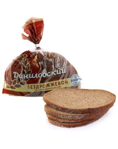 Хлеб серый Ржано пшеничный 300 г Даниловский
