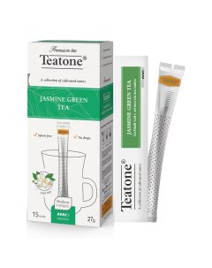 Чай зеленый с ароматом жасмина 15 стиков Teatone