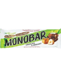 Батончик Monobar шоколад с протеином и коллагеном 45 гр Nobrand