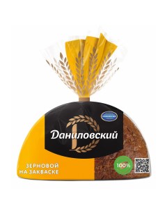 Хлеб серый Зерновой 300 г Даниловский
