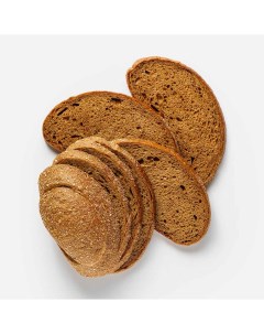 Хлеб ржано пшеничный Ароматный бездрожжевой заварной подовый 300 г Самокат