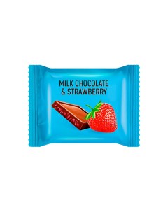 Молочный шоколад Milk Strawberry с клубничными криспами коробка 1 2 кг O`zera
