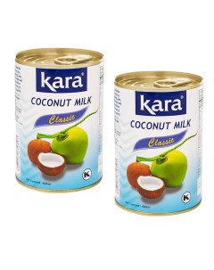 Кокосовое молоко Kara 2 шт по 400 мл
