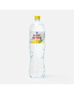 Вода негазированная со вкусом лимона 1 5 л Святой источник