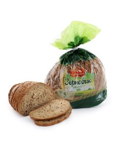 Хлеб серый Зерновик 460 г Черемушки