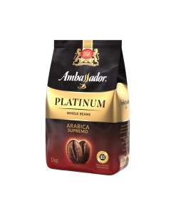 Кофе в зернах Platinum 1 кг Ambassador