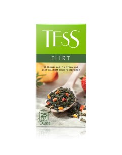 Чай зелёный Flirt 25 пакетиков Tess
