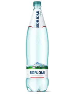 Вода Боржоми минеральная лечебно столовая газированная 1 25л Borjomi