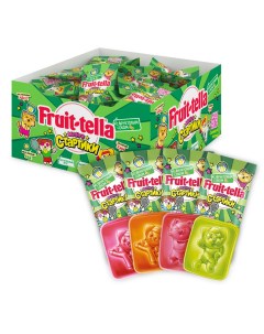 Мармелад жевательный Fruittella 2Д Мини Манга Стартики 100 шт по 10 г Fruit-tella