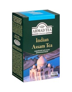 Чай черный индийский ассам длиннолистовой 100 г Ahmad tea