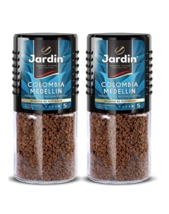 Кофе растворимый Colombia Medellin 5 2 шт по 95 г Jardin