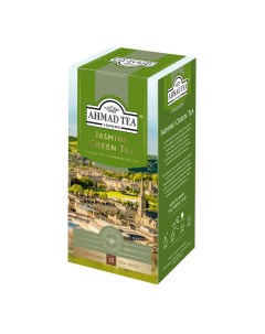 Чай зеленый с жасмином в пакетиках 2 г х 25 шт Ahmad tea