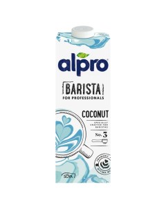 Напиток растительный Barista кокосовый с соей 1 4 12 шт х 1 л Alpro