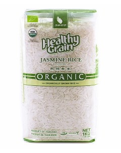 Рис белый Жасмин Organic Jasmine Rice 1 кг Sawat-d