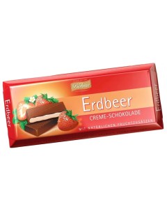 Шоколад темный с клубничной начинкой 100 г Bohme erdbeer