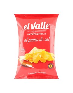 Чипсы со вкусом соли 130 г El valle