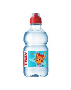 Вода питьевая детская Три Кота негазированная с рождения 0 33 л Тбау