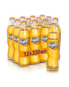 Газированный напиток апельсин 0 33 л Fanta
