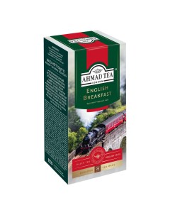 Чай английский завтрак черный 25 пакетиков 50 г Ahmad tea