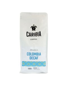 Кофе Arabica Colombia Decaf в зёрнах 1 кг Caribia