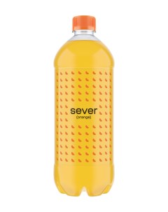 Напиток Sever Orange безалкогольный сильногазированный 1 л