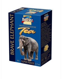 Черный чай Парад слонов Цейлон Super Pekoe Храбрый слон 90 г Battler