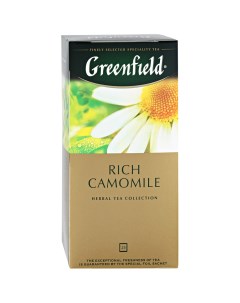 Напиток чайный Rich Camomile 25 пакетиков Greenfield