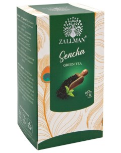 Чай зеленый пакетированный Классик Сенча 25 саше Zallman