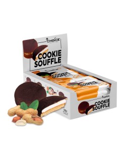 Печенье Cookie Souffle 9 шт х 50 г арахис Mychoice nutrition