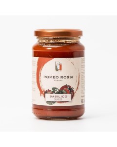 Из Италии Соус томатный с базиликом 350 г Romeo rossi
