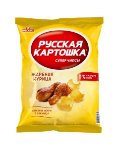 Чипсы картофельные со вкусом жареной курицы 80 г Русская картошка