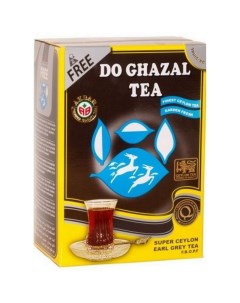 Чай черный Super Ceylon Earl Grey Tea листовой 225 г Do ghazal