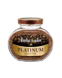 Кофе platinum растворимый 95 г Ambassador