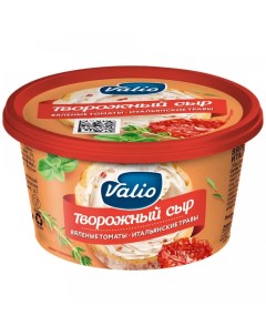 Сыр творожный с вялеными томатами и итальянскими травами 64 150г Valio