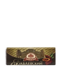 Батончик горький шоколад 20 г Бабаевский