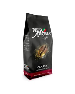 Кофе Classic в зернах 1 кг Nero aroma