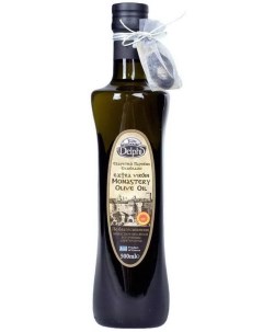 Масло оливковое Extra Virgin Монастырское P D O 500мл Delphi